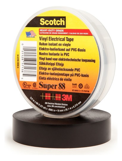 Elektroisolierband 19mm x 20m 0,22mm dick PVC selbstklebend